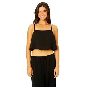 Детский купальник Hurley Solid Sandbar Swing Tank Top., черный