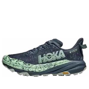 Кроссовки (WMNS) HOKA ONE ONE Speedgoat 6 GTX 'Thunder Cloud Mint Fluorite', серый