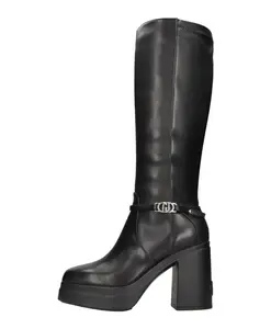 Сапоги Jona 07 из телячьей кожи Liu Jo, черный