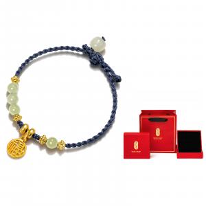 Браслет из цветной глазури Jodie&Kevin в изысканной коробке унисекс Jodie＆Kevin, синий