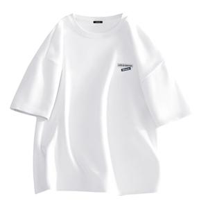 Футболка унисекс MINISO, [2 шт] хаки (голубая этикетка на груди) и белая