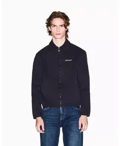 Мужское потертое пальто с принтом A|X Armani Exchange, синий