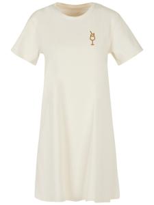 Мини платье F4NT4STIC Orange Spritz, Cream