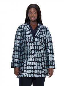 Ulla Popken Толстовка темно-синего цвета