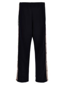 Джоггеры с боковой полосой GOLDEN GOOSE, синий