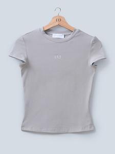 LeGer Футболка серого цвета