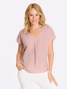 блузка без застежки цвета гортензии Sieh an!