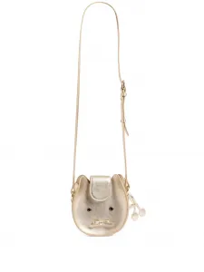 Сумка на плечо Jura с бантом Bonpoint, золотой