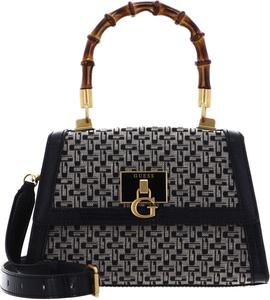 Сумка GUESS Stephi Bamboo Flap Black Logo One Size
