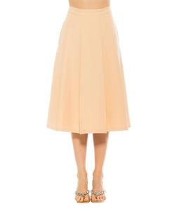 Женская плиссированная юбка миди Illia с поясом Alexia Admor, Beige