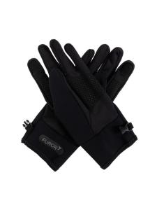 Перчатки с логотипом Ea7 Emporio Armani, черный