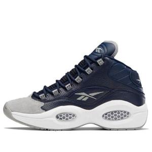 Кроссовки question mid 'georgetown' Reebok, серый