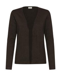 Вязаный кардиган Kaffe KAFenia, шоколадный