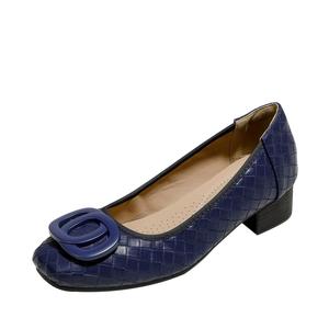 JIUXINGDAO Женские повседневные синие туфли, цвет Blue