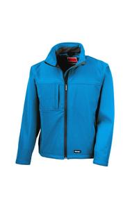 3-слойная куртка Softshell Premium (водонепроницаемая, ветрозащитная и дышащая) Result, синий