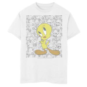 Футболка с графическим рисунком Looney Tunes Tweety для мальчиков 8–20 лет Licensed Character