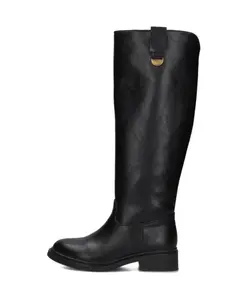 Стильные черные кожаные ботинки Mexx, черный