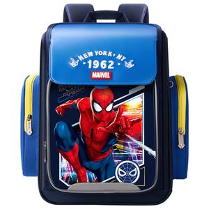 Disney Полиэстеровая модная разгрузочная книжная сумка для маленьких детей синий красный, New Spider-Man