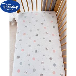 Disney Простыня на резинке для детской кроватки 130х70 см, вязаный хлопок