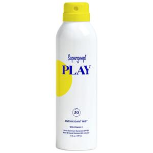 Солнцезащитный спрей для тела PLAY с антиоксидантами, SPF 50 Supergoop!, 6.0 oz/177 mL
