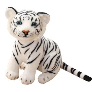 Игрушка плюшевый тигр 23 см WELTSTON, белый