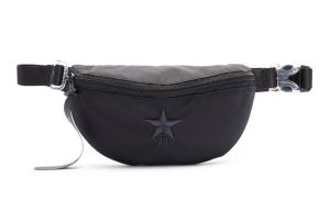 Converse Полиэстеровый наплечный рюкзак через плечо с одной лямкой поясная сумка унисекс черный