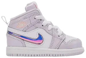 Кроссовки Air Jordan 1 Mid SE TD, фиолетовый