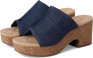 Сандалии Clarks Nerisa Vine, цвет Dark Denim Textile