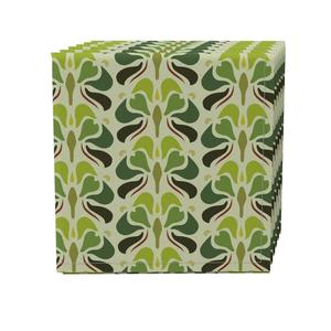 Набор салфеток из 4 шт., 100 % хлопок, 20х20 дюймов, цветочный 100 шт.