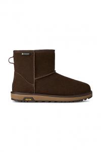 Замшевые зимние ботинки Classic Mini GTX Ugg, коричневый