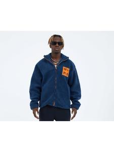 Флисовая куртка Money Oversize темно-синего цвета Megaman