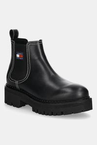 Кожаные ботинки TJW URBAN CHELSEA BOOT Tommy Jeans, черный