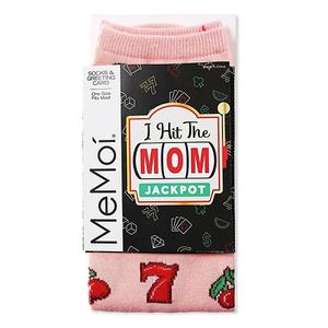 Носки Lucky Mom с принтом открытки Memoi