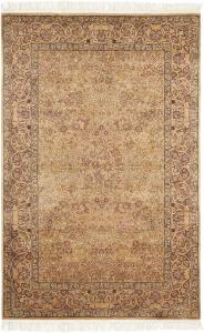 Ковер SAFAVIEH, 275 x 366 см, Royal Kerman Collection, Beige & Brown, ручной работы из традиционной шерсти, идеален для помещений с высокой проходимостью в гостиной, спальне (RK4B)