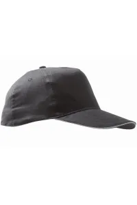 Бейсболка Sunny с 5 панелями SOL'S, серый