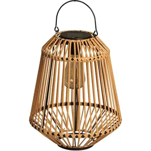 Наружный настольный светильник Солнечная настольная лампа - Ибица - LED - 15 люмен Светодиодный модуль 1 шт. Солнечное питание Luxform, Wicker