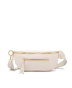 Чарльз Маленькая кожаная поясная сумка-кроссбоди Hammitt, белый