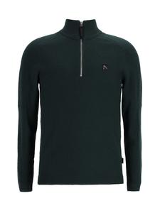 Свитер CHASIN' Oscar Half Zip, темно-зеленый