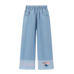 Джинсы для детей от 3 до 7 лет Disney, светло-голубой