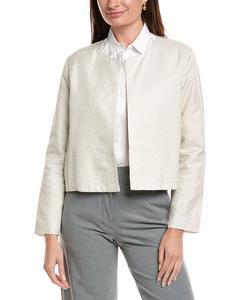 Шелковый жакет Эйлин Фишер Eileen Fisher, белый