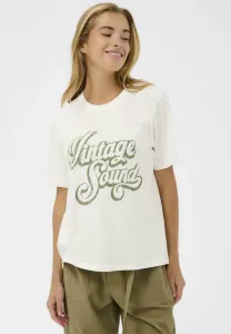 Футболка с принтом kahella Kaffe, Chalk