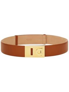 Ferragamo регулируемый ремень, коричневый