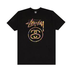 Футболка Stussy Glass Link 'Black', черный