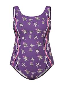 Купальник Ulla Popken, фиолетовый