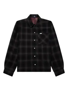 Двусторонняя рубашка в клетку Represent, коричневый