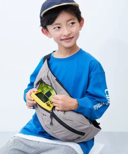 Двусторонняя сумка через плечо/наплечная сумка, подобранная по цвету, с фиксирующим ремнем для чехла игровой консоли, для родителей и детей Devirock, цвет D Greige