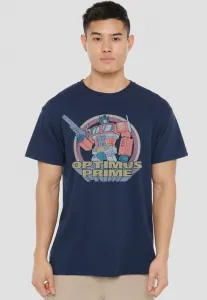 Футболка с принтом «трансформеры: поколения», блошиный рынок, героический автобот оптимус прайм. Hasbro, Dark Blue