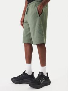 Спортивные шорты regular fit 7M001491 AF17787 U7235 Ea7 Emporio Armani, зеленый