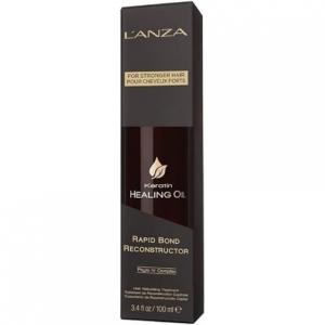 L'ANZA Rapid Bond Reconstructor Keratin Healing Oil Hair Care Bond Repair Treatment Phyto IV Complex Hair Repair Treatment for Damaged Hair & Dry Hair Vegan Hair & Section End Repair Serum 100 мл