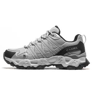Женские треккинговые кроссовки Clear Rock 2.0 с устойчивостью к истиранию низкие CAMEL, бело-серые